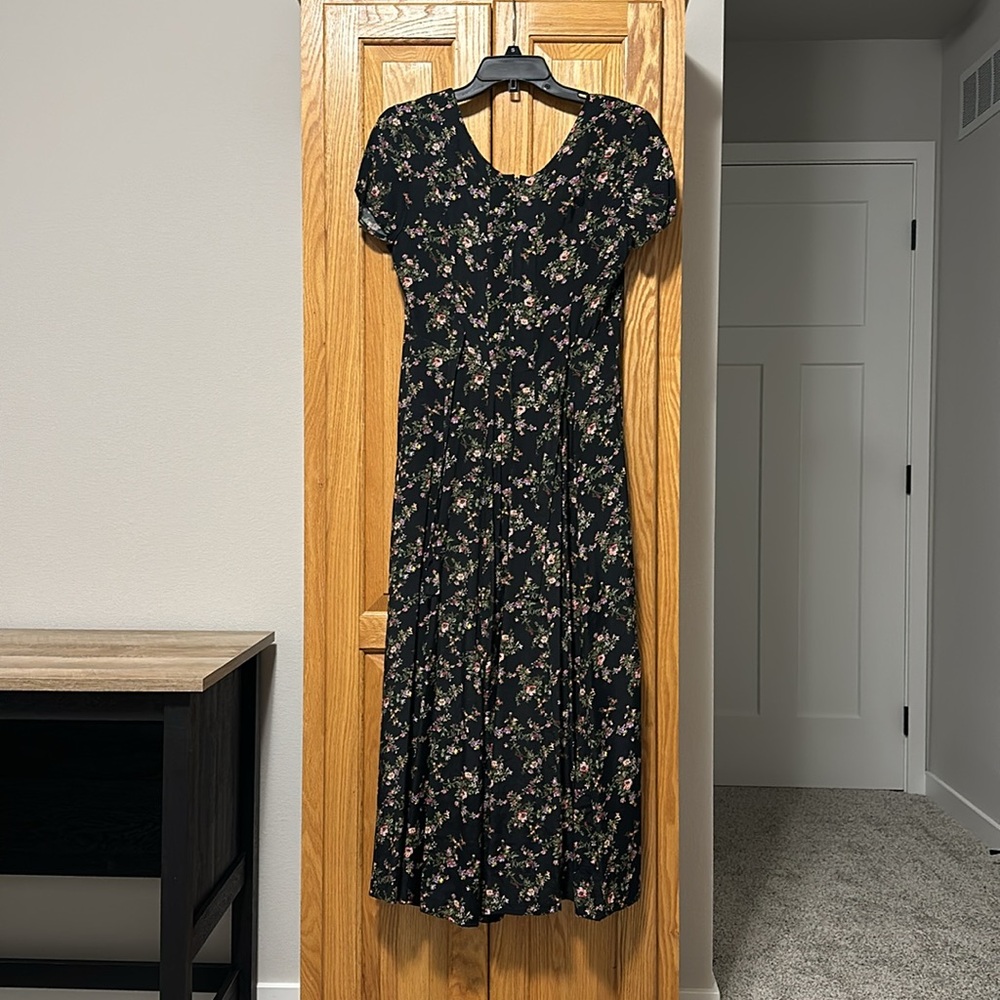 Joni Blair ankle length dress size 5 standard Small 100% rayon - Picture 6 of 17